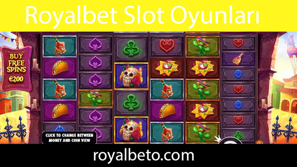 Royalbet slot oyunları alanında çeşitliiik sağlamayı başarmış platformdur.